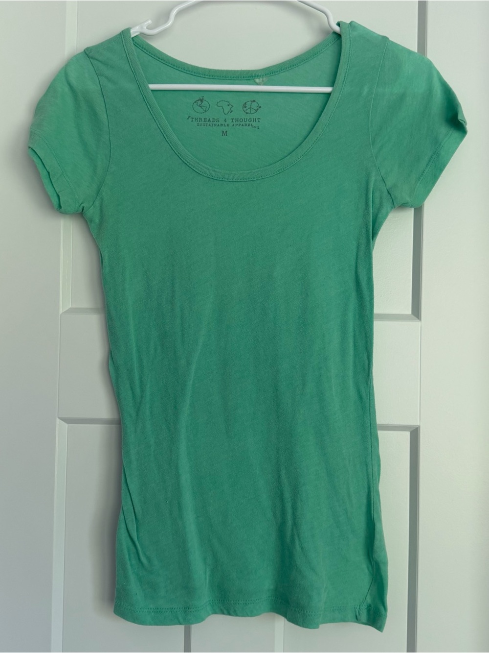 Threads 4 Thought Women’s Scoop Neck Tee - Sea foam Green